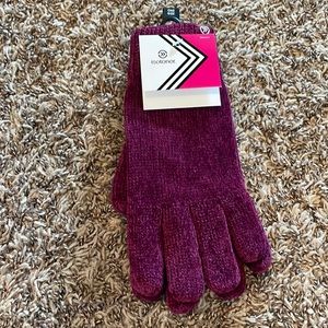 Isotoner chenille gloves